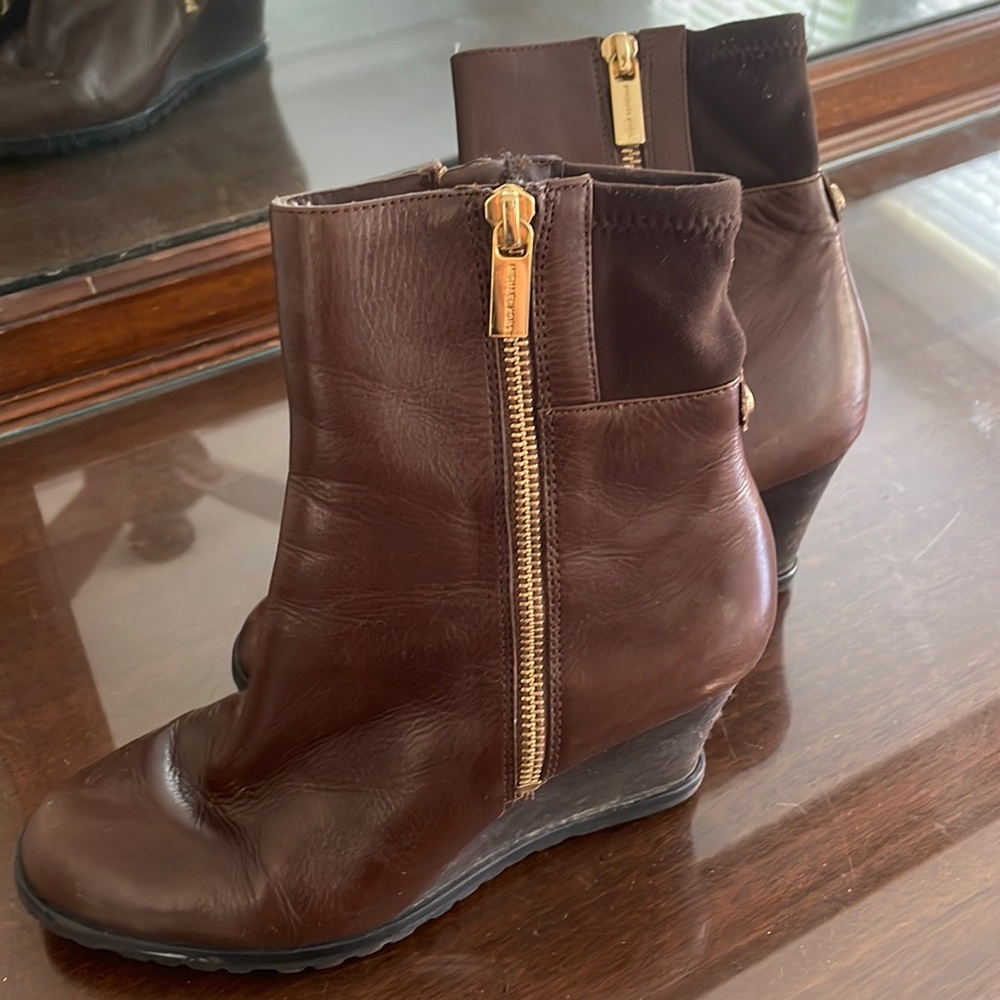 Michael Kors brown booties 6.5